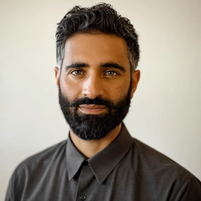 AI-generated portrait of Muhammad Ansar, Qari English Fluent