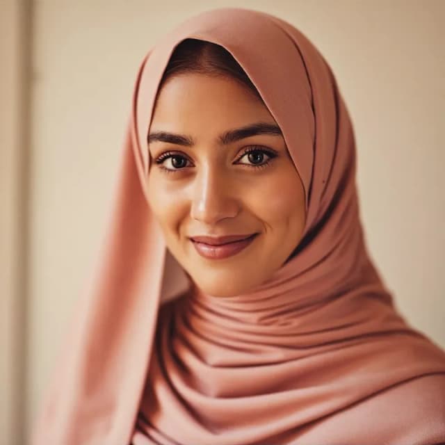 AI-generated portrait of Saira Waseem, Good Reciter · Female · Kids specialist